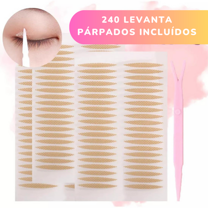 Levanta párpados invisible 2PACK (240 PZ - 2 MESES DE USO)
