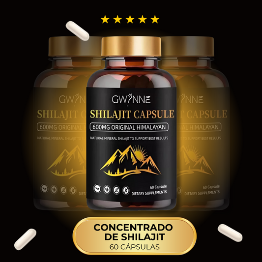 Concentrado de Shilajit - 60 cápsulas