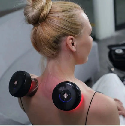 VentPro™ Masajeador Eléctrico Con Terapia De Luz Roja