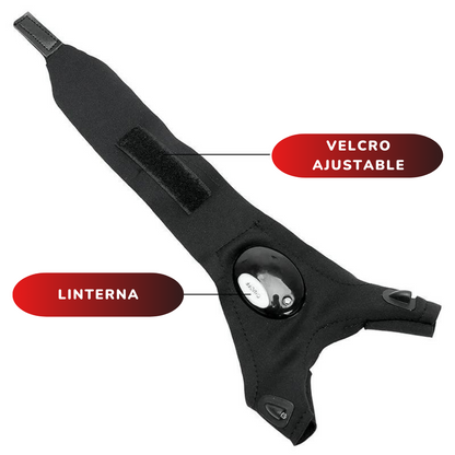 Guantes de emergencia con luz LED