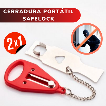 SafeLock© Cerradura Portátil -OFERTA 2X1