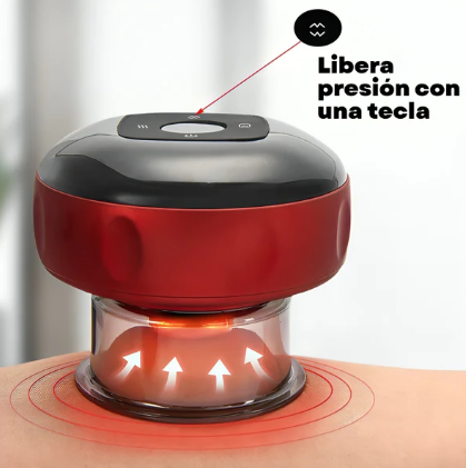 VentPro™ Masajeador Eléctrico Con Terapia De Luz Roja