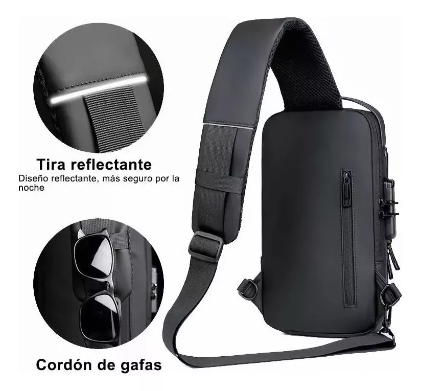 SlimBag™ - Mochila antirrobo con contraseña y USB