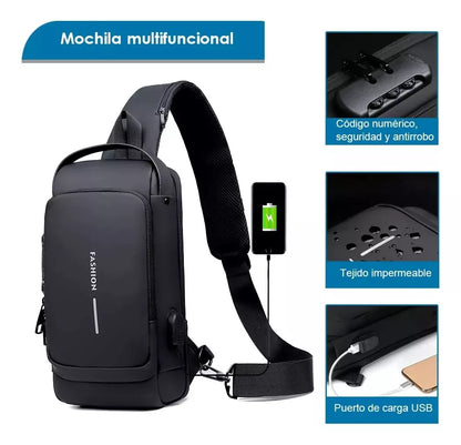 SlimBag™ - Mochila antirrobo con contraseña y USB