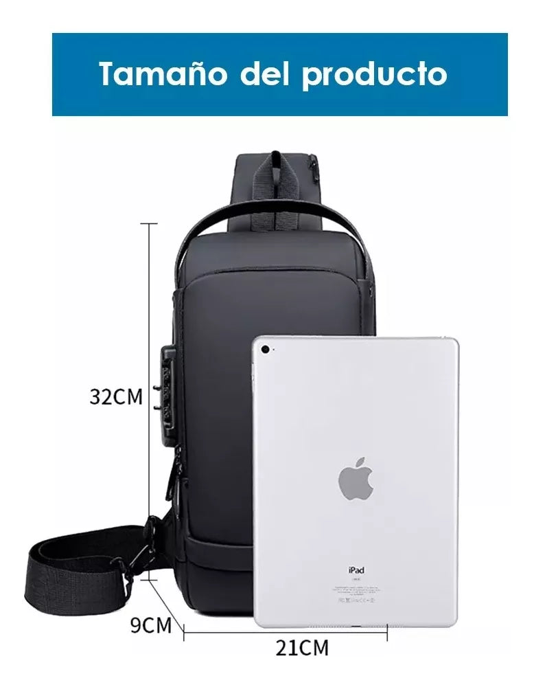 SlimBag™ - Mochila antirrobo con contraseña y USB