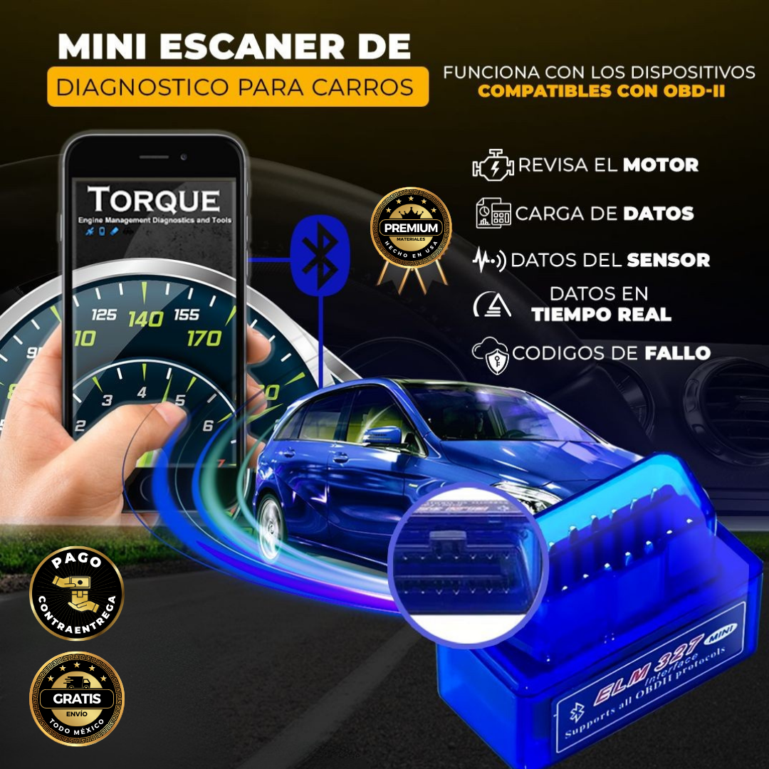 AUTOSCAN™ | ESCÁNER DE DIAGNÓSTICO PARA AUTOS