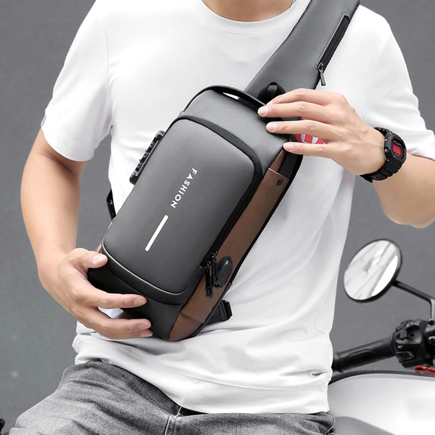 SlimBag™ - Mochila antirrobo con contraseña y USB