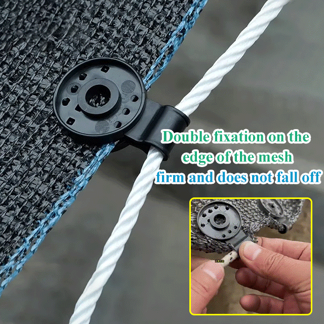 POLYCLIP™ | Clip Para Malla Sombra (50 PIEZAS) 🚨