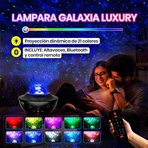 PROYECTOR DE GALAXIA BOCINA BLUETOOTH GALAXYVIEW®